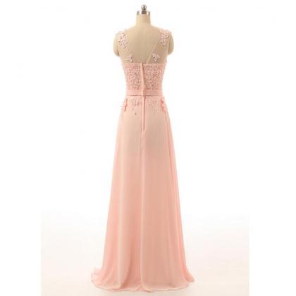 2016 Lace Floor Length Bridesmaid Dress Fashion..